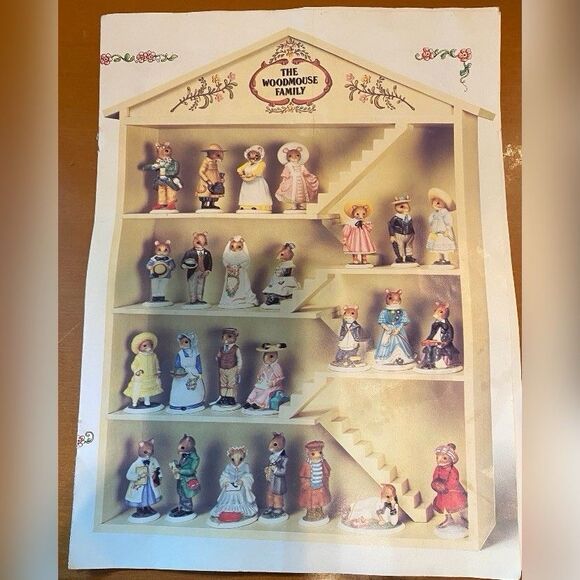 Vintage Woodmouse Family Catalog Booklet Franklin 1985 - Picture 1 of 7